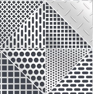 แผ่นเหล็กเจาะรู