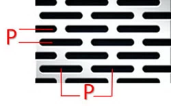 แผ่นอลูมิเนียมเจาะรู