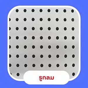 แผ่นรูกลม